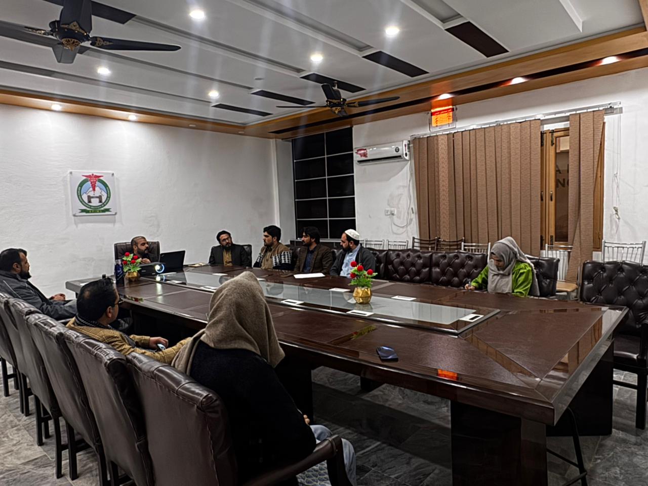 Khyber Pakhtunkhwa Institute of Medical Sciences QEC Meeting to Assign Roles for LMS Implementation and Faculty Course Management