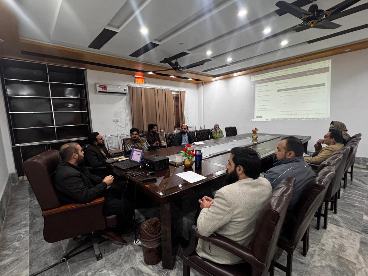 Khyber Pakhtunkhwa Institute of Medical Sciences QEC Meeting to Assign Roles for LMS Implementation and Faculty Course Management