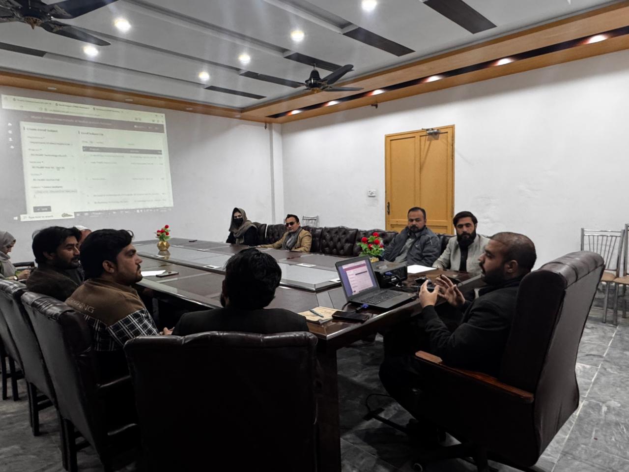 Khyber Pakhtunkhwa Institute of Medical Sciences QEC Meeting to Assign Roles for LMS Implementation and Faculty Course Management