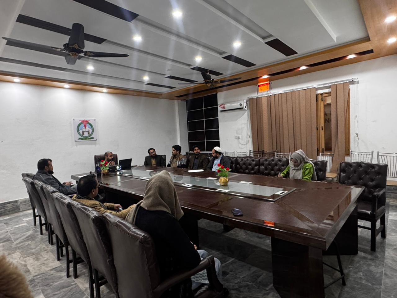 Khyber Pakhtunkhwa Institute of Medical Sciences QEC Meeting to Assign Roles for LMS Implementation and Faculty Course Management