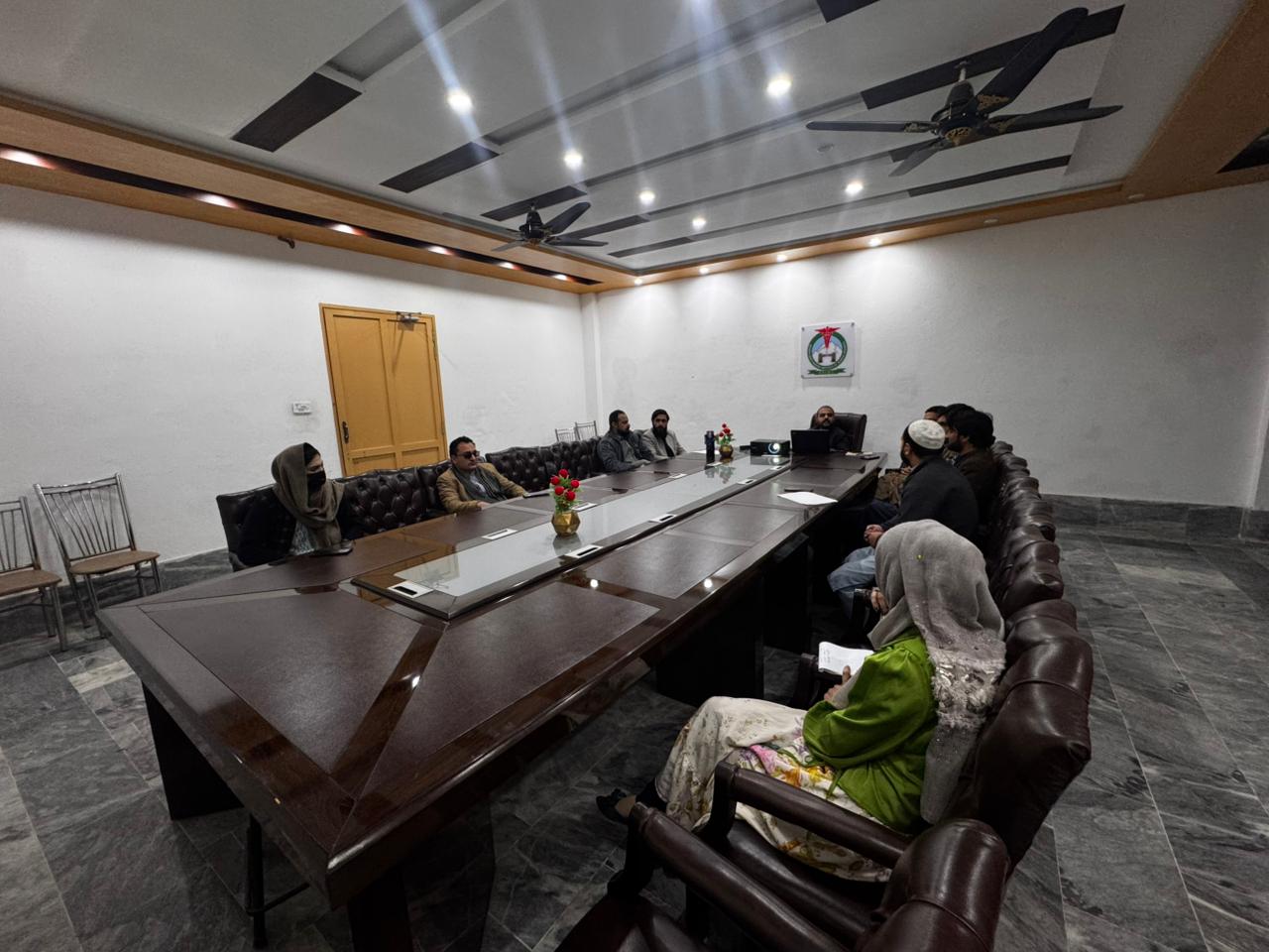 Khyber Pakhtunkhwa Institute of Medical Sciences QEC Meeting to Assign Roles for LMS Implementation and Faculty Course Management