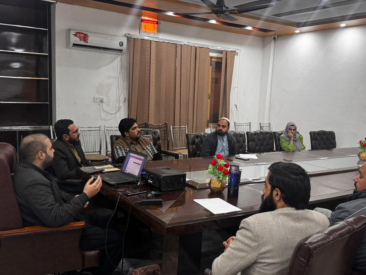 Khyber Pakhtunkhwa Institute of Medical Sciences QEC Meeting to Assign Roles for LMS Implementation and Faculty Course Management